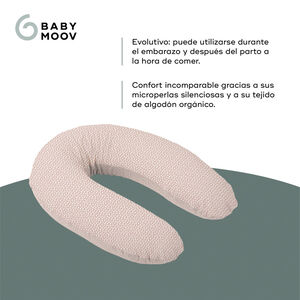 Coussin d'allaitement Buddy Cloudy Rose 