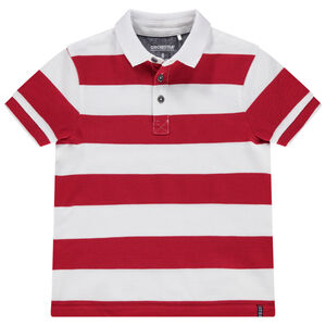 Polo con rayas algodón orgánico 