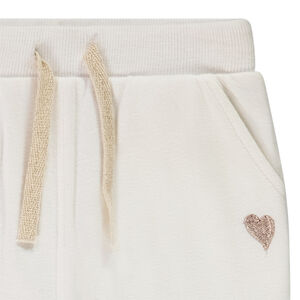 Jogging de felpa lisa para bebé niña 