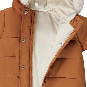 Combi-pilote matelassée unie pour bébé garçon avec finitions différentes selon l'âge 