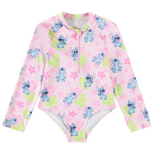 Bañador de una pieza anti-UV SPF 50+ estampado de Stitch Disney para niña Main Bañador de una pieza anti-UV SPF 50+ estampado de Stitch Disney para niña