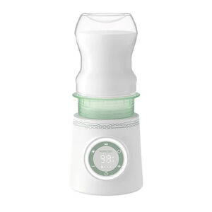 Calentador de biberones portátil NW003 blanco y verde 