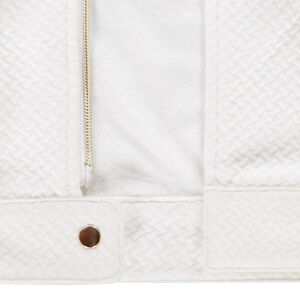 Chaqueta felpa biker 