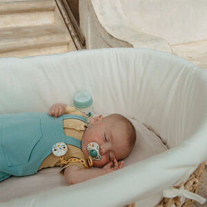 Lote de 2 chupetes de silicona SX Pro 0-6 meses Walk in the park gris 