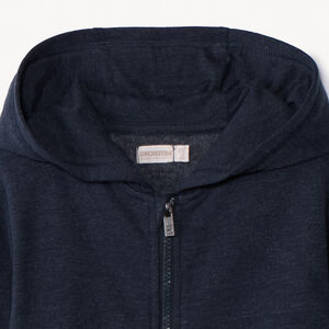 Sudadera con capucha de felpa lisa para niño 