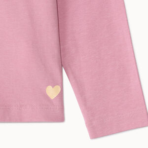 Lote de 3 camisetas lisas de manga larga para niña 