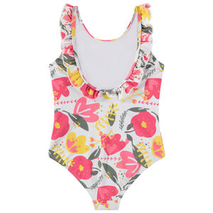 Traje de baño 1 pieza estampado floral niña 
