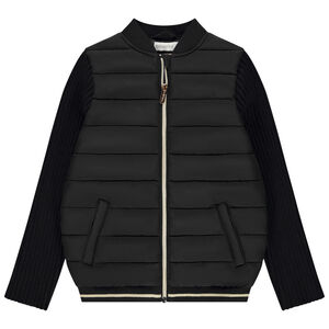 Chaqueta acolchada bicolor para niña 