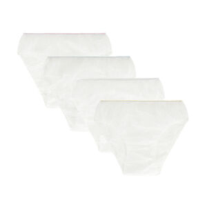 Lot de 4 culottes de maternité jetables à taille unique 