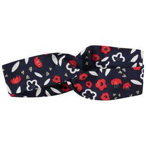 Diadema cruzada con estampado de flores para bebé niña  Main Diadema cruzada con estampado de flores para bebé niña