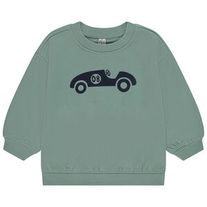 Sudadera oversize estampado fantasía para bebé niño 