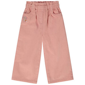 Pantalon large en velours côtelé pour bébé fille 
