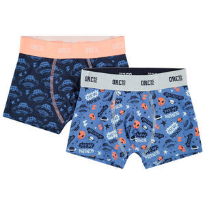 lote de 2 boxers à estampados thème espace 
