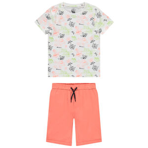 Set de pijama corto estampado Tom & Jerry Warner para niño 