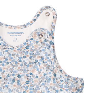 Saco de dormir sin mangas TOG 2,5 - Flores pequeñas 