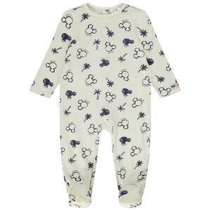 Pelele estampado de Mickey Disney para bebé niño con diferentes aperturas según la edad 