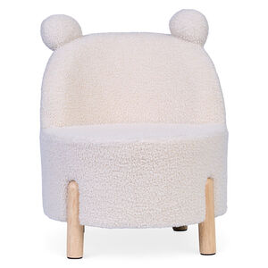 Chaise pour enfants Teddy Ecru Naturel 18m+  