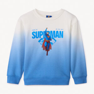 Sudadera de felpa con efecto degradado Superman Warner para niño 