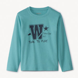 Camiseta de manga larga estampada para niño  Main Camiseta de manga larga estampada para niño