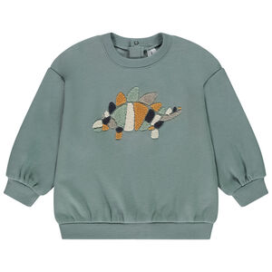 Sudadera oversize de felpa con motivo animal para bebé niño 