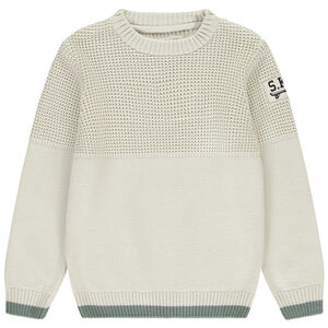 Jersey de punto fantasía para niño 