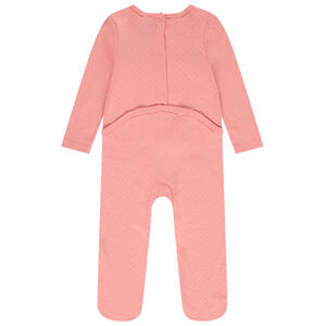 Pelele de punto de rayas con parche de Looney Tunes para niña 