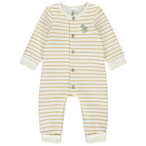 Mono largo a rayas para bebé niño 