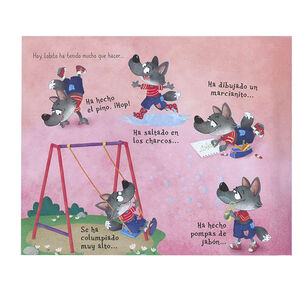 Cuento Lobito no se quiere ir a dormir +5años 