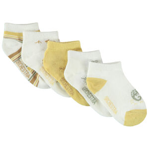 Pack de 5 pares de calcetines cortos Désert para bebé niño 