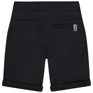 Bermudas de felpa lisa niño 