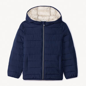 Chaqueta ligera acolchada con capucha para niño 