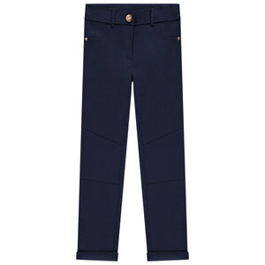 Pantalón skinny de milano estilo equitación para niña  Main Pantalón skinny de milano estilo equitación para niña