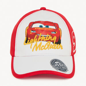 Gorra bicolor de twill Flash McQueen de Disney-Pixar para niño 