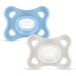 Chupete Comfort tetina silicona 3-12M pack de 2 - Azul (modelo aleatorio) 