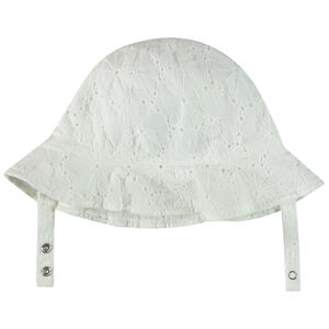 Charlotte lisa en bordado inglés para bebé niña 