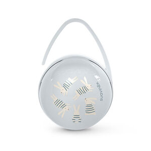 Portachupetes dúo Wonder Conejos azul 