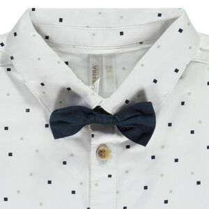 Conjunto corto de 2 piezas con pajarita para bebé niño 