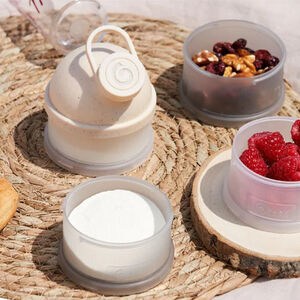 Boîte doseuse de lait Babydose mineral beige 