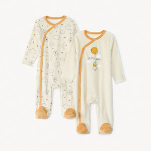 Lot de 2 dors-bien Winnie l'Ourson Disney pour bébé garçon avec ouvertures différentes selon l'âge  Main Lot de 2 dors-bien Winnie l'Ourson Disney pour bébé garçon avec ouvertures différentes selon l'âge