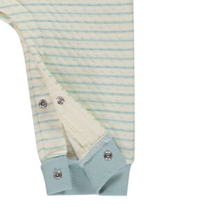 Pelele de punto con rayas para bebé niño 