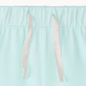 Short de jersey en couleur unie pour bébé fille 
