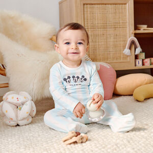 Conjunto de 2 pijamas de jersey Mickey Disney para bebé niño 
