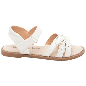 Sandalias blancas con estrellas para niña  Main Sandalias blancas con estrellas para niña