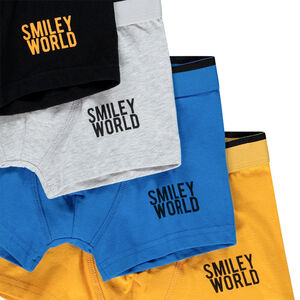 Pack 4 calzoncillos bóxer SmileyWorld 
