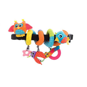 Jouet d'activité spirale pour chariot ANIMAUX DE LA FORET 