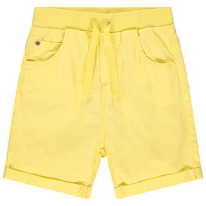 pantalon corto con Cintura de elastico y cordons  