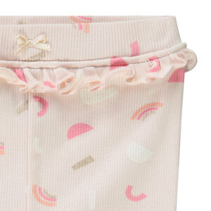 Camiseta larga acanalada con estampado de fantasía para bebé niña  Main Camiseta larga acanalada con estampado de fantasía para bebé niña
