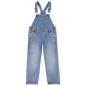Salopette longue en jean pour garçon 