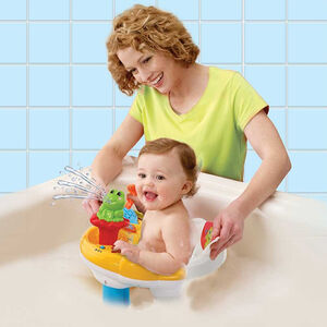 Siège de bain interactif 2-en-1 