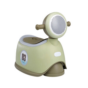 Pot Scooter rétro vert olive 